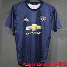 2018/2019 M Utd Third Retro Player Version Soccer Jersey 球员版