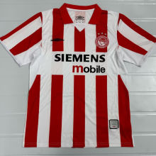 2004/2005 Olympiacos Home Retro Soccer Jersey 奥林匹亚科斯