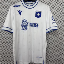 2025/26 AJ Auxerre Home White Fans Soccer Jersey