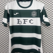 2025/26 Hibernian 150TH Commemorative Edition Fans Soccer Jersey   希伯尼安
