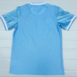 1986/1987 Man City Home Blue Retro Soccer Jersey
