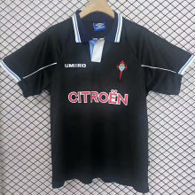 1997/1998 Celta Away Black Retro Soccer Jersey