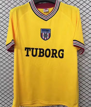 1986/1987 Sunderland Third Yellow Retro Soccer Jersey