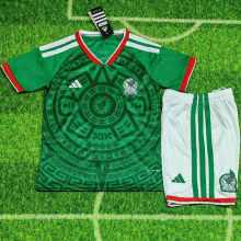 2026/27 Mexico Home Green kids Soccer Jersey