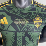 2025/26 Al Ahli SFC Champion Version Green Player Version Jersey 吉达国民