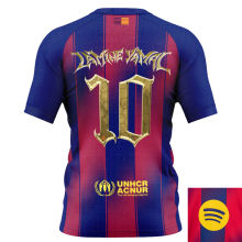 LAMINE YAMAL #10 BA 1:1 Quality Home Kopa Trophy Fans Soccer Jersey 2025/26 带号下广告 ★★