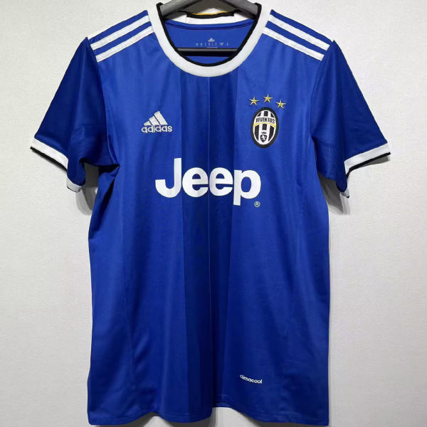 2016/2017 JUV Away Blue Retro Soccer Jersey