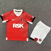 2025/26 Charlton Athletic Home Kids Soccer Jersey 查尔顿