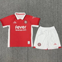 2025/26 Bristol City Home Kid Soccer Jersey