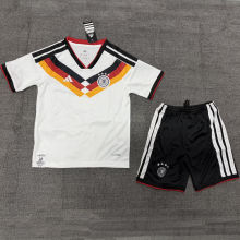 2026/27 Germany Home White  Kids Soccer Jersey