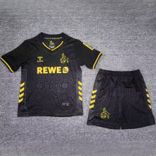 2025/26 1. FC Köln Third Black Kids Jersey