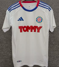 2025/26 Hajduk Split White Fans Soccer Jersey 斯普利特