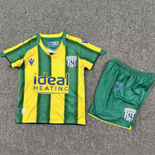2025/26 West Bromwich Albion Away Kids Soccer Jersey