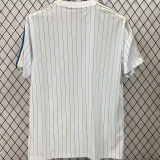 2025/26 RM Retro Style White Fans Soccer Jersey