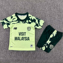 2025/26 Cardiff City Away Kids Soccer Jersey