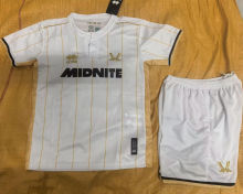 2025/26 Sheffield United Away Kid Soccer Jersey 带胸前广告