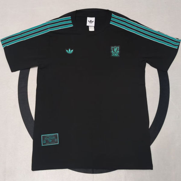 2025/26 LFC Black Retro Style Soccer Jersey