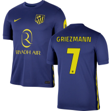 GRIEZMANN #7 ATM Home Fans Jersey 2025/26 UCL Font 欧冠字体 ★★