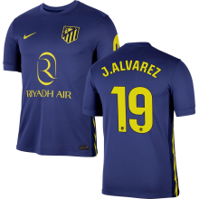 J.ALVAREZ #19  ATM Away Fans Jersey 2025/26 LaLiga Font 西甲字体  ★★
