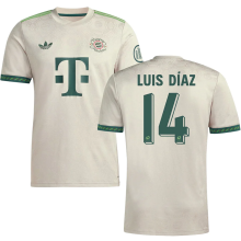 Luis Díaz #14 BFC Oktoberfest Fans Soccer Jersey 2025/26 ★★