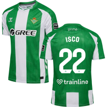 ISCO #22 R BTS 1:1 Quality Home Fans Soccer Jersey 2025/26 Laliga Font 西甲字体 ★★