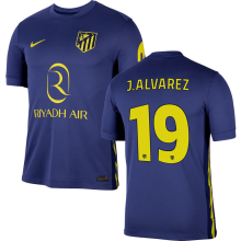 J.ALVAREZ #19 ATM Home Fans Jersey 2025/26 UCL Font 欧冠字体 ★★