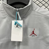 2026/27 Jordan Flight Grey Outdoor Jacket # 立领RK907 不带帽