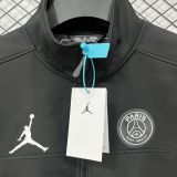 2026/27 PSG Jordan Black Outdoor Jacket #立领RK901  不带帽