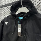 2026/27 DESCENTE Black Outdoor Windbreaker  Y003