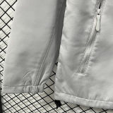 2026/27 PSG Jordan Grey Outdoor Jacket #立领RK901  不带帽