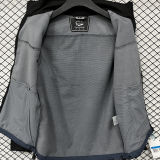 2026/27 Jordan Flight Black Outdoor Jacket # 立领RK907 不带帽