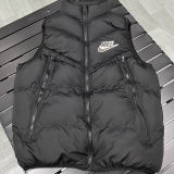 2026/27 NK Black Cotton Vest Jacket  J3301