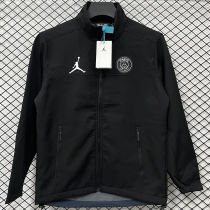 2026/27 PSG Jordan Black Outdoor Jacket #立领RK901  不带帽
