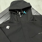 2026/27 DESCENTE Black Outdoor Windbreaker  H1002