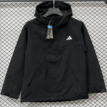 2026/27 AD Black Outdoor Windbreaker  H1004