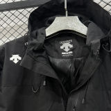 2026/27 DESCENTE Black Outdoor Windbreaker  Y003