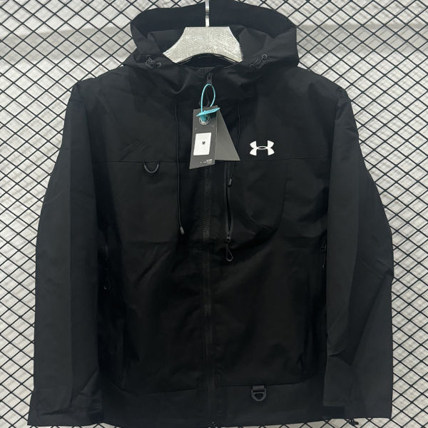 2026/27 UA Black Outdoor Windbreaker  Y008