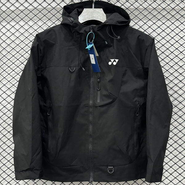 2026/27 YONEX Black Outdoor Windbreaker  Y005