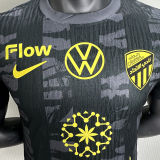 2025/26 Al Ittihad Third Black Player Version Jersey 吉达联