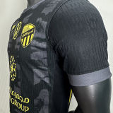 2025/26 Al Ittihad Third Black Player Version Jersey 吉达联