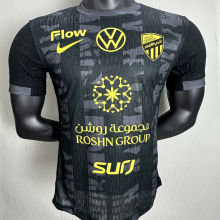 2025/26 Al Ittihad Third Black Player Version Jersey 吉达联