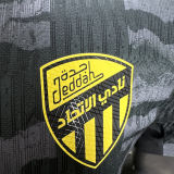 2025/26 Al Ittihad Third Black Player Version Jersey 吉达联