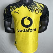 2025/26 BVB Home Yellow Player Version Soccer Jersey 带胸前广告