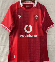 2025/26 Wales Home Red Rugby Shirt 威尔士