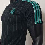 2025/26 LFC Black Retro Style Player Version Soccer Jersey
