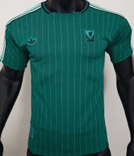 2025/26 LFC Green Retro Style Player Version Soccer Jersey
