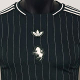 2025/26 JUV Black Retro Style Player Version Soccer Jersey