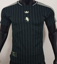 2025/26 JUV Black Retro Style Player Version Soccer Jersey