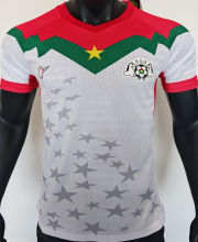 2025/26 Burkina Faso White Player Version Soccer Jersey