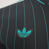 2025/26 LFC Black Retro Style Player Version Soccer Jersey